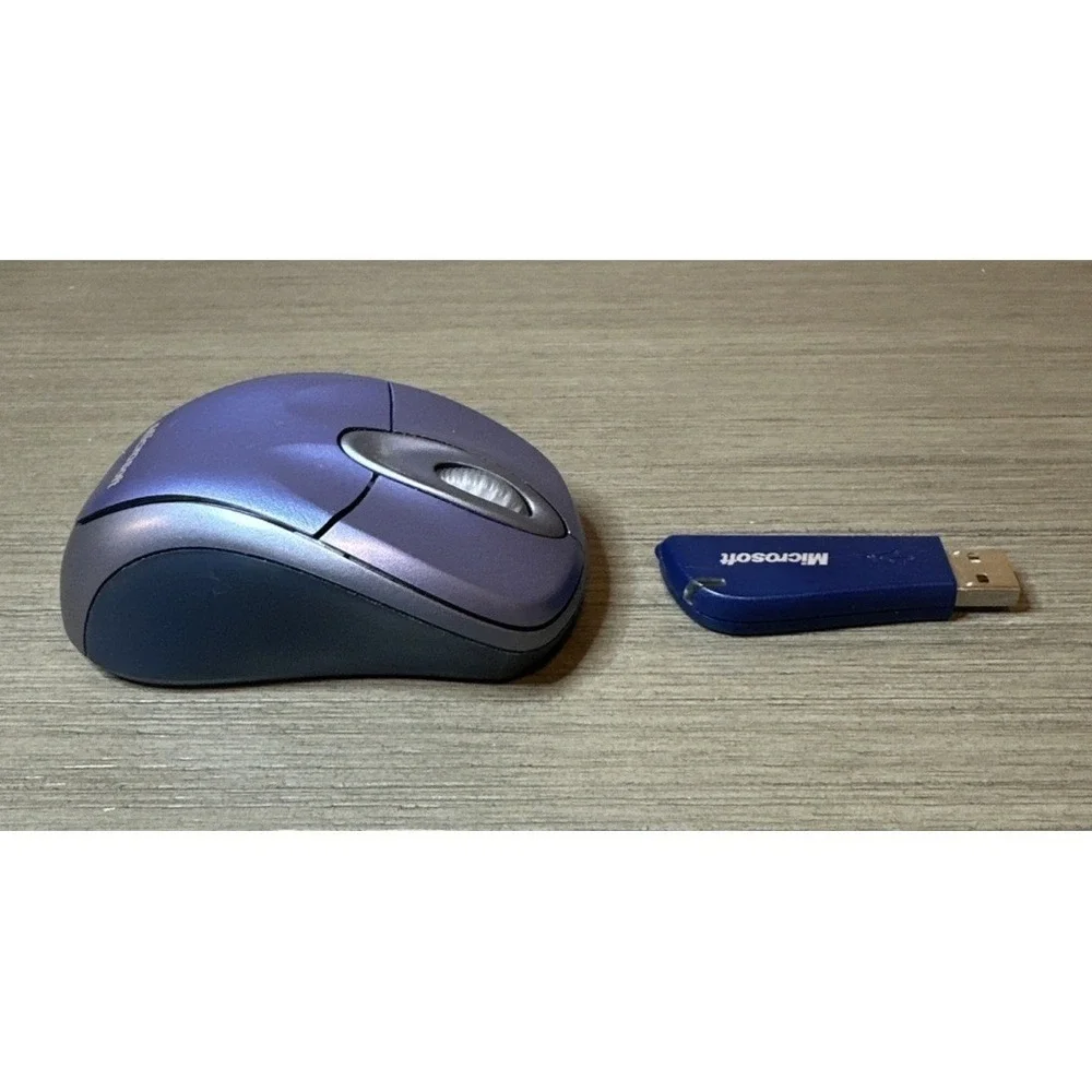 Microsoft Wireless Notebook Optical Mouse 3000 With Dongle